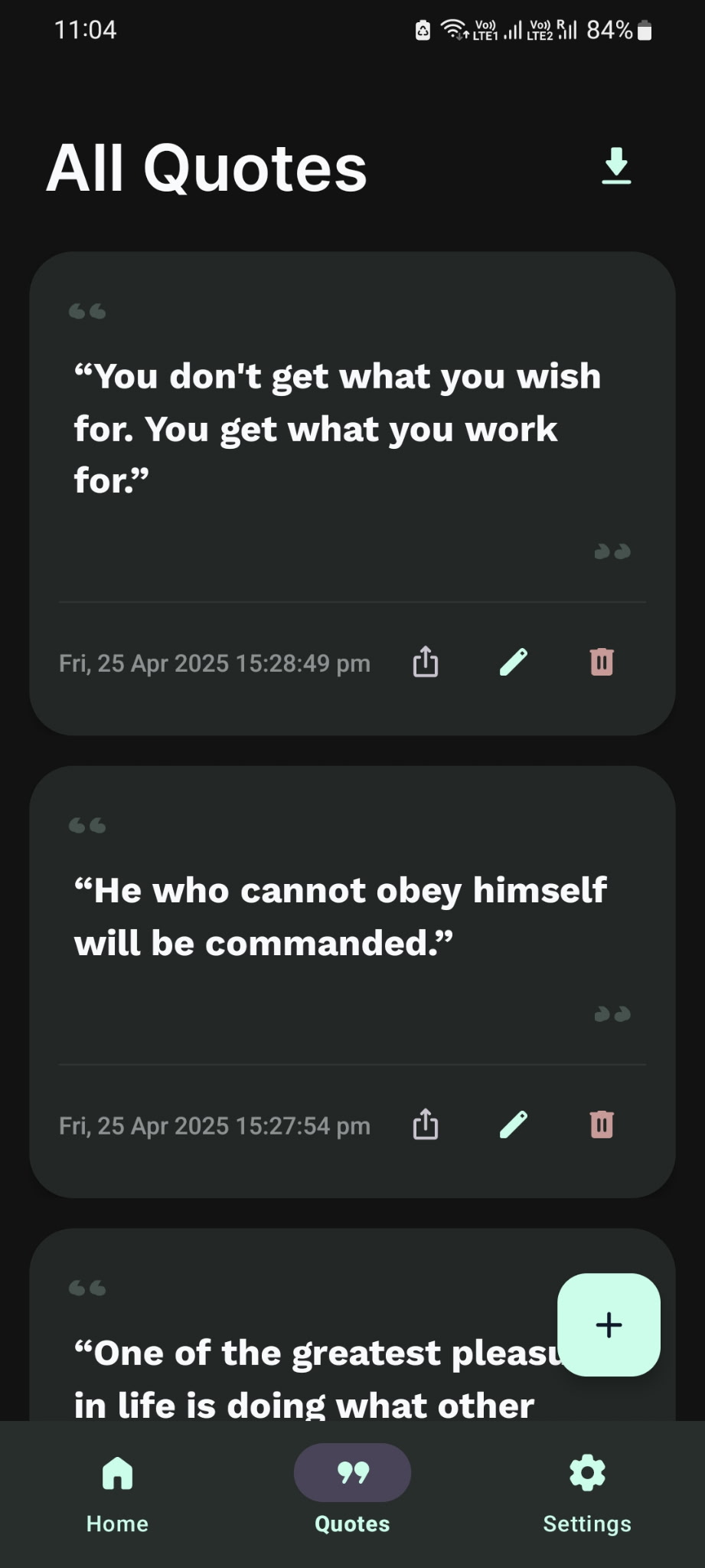 iQuote screenshot 17